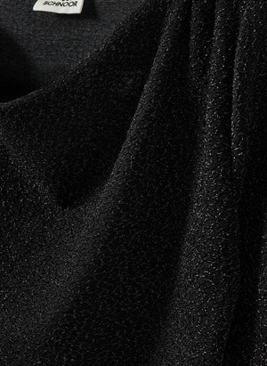Sofie Schnoor - Cillysy Paillettenbluse | Schwarz