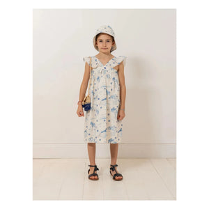 Bonpoint - Eleana Kleid aus Bio-Baumwolle | Indigoblau