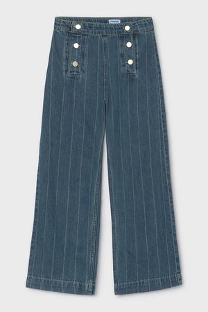 Mayoral çocuklar için wide leg jean pantolon