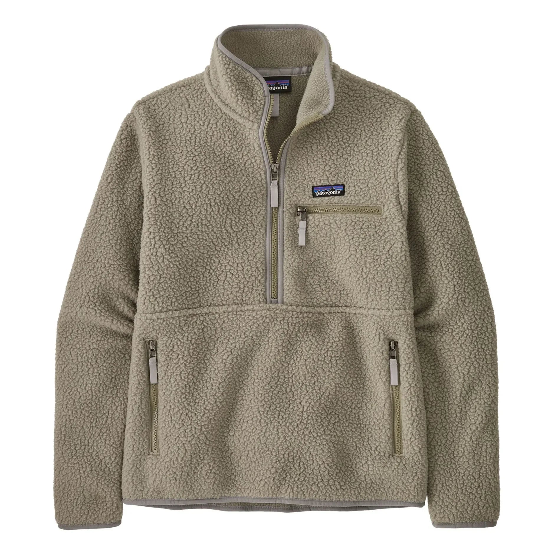 Patagonia - Retro Polar Polar Marsupial Recycelte Fasern | Hellgrau