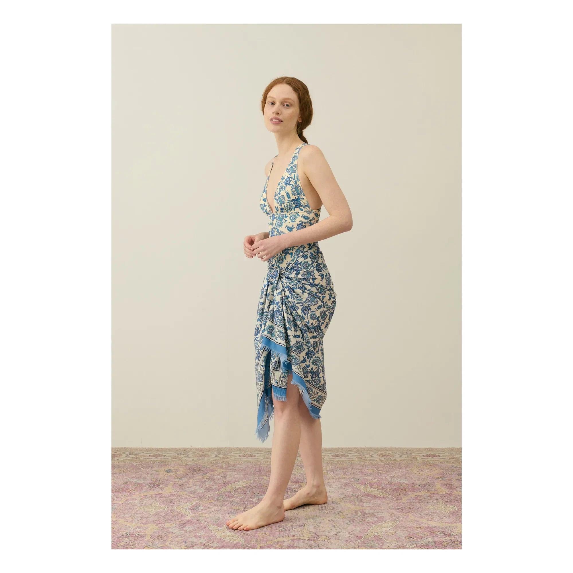 Louise Misha - Playa Schal - Damenkollektion | Blau