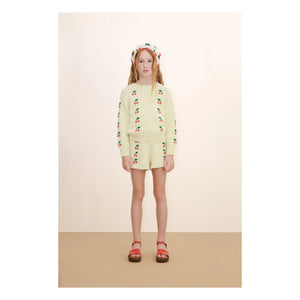 Tinycottons - Cherry Pullover | Blassgelb