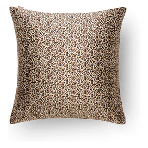 Emily's Pillow - Kissenbezug aus Maulbeerseide mit Leopardenmuster