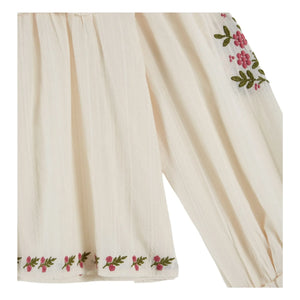Emile et Ida - Bestickte Bluse | Creme