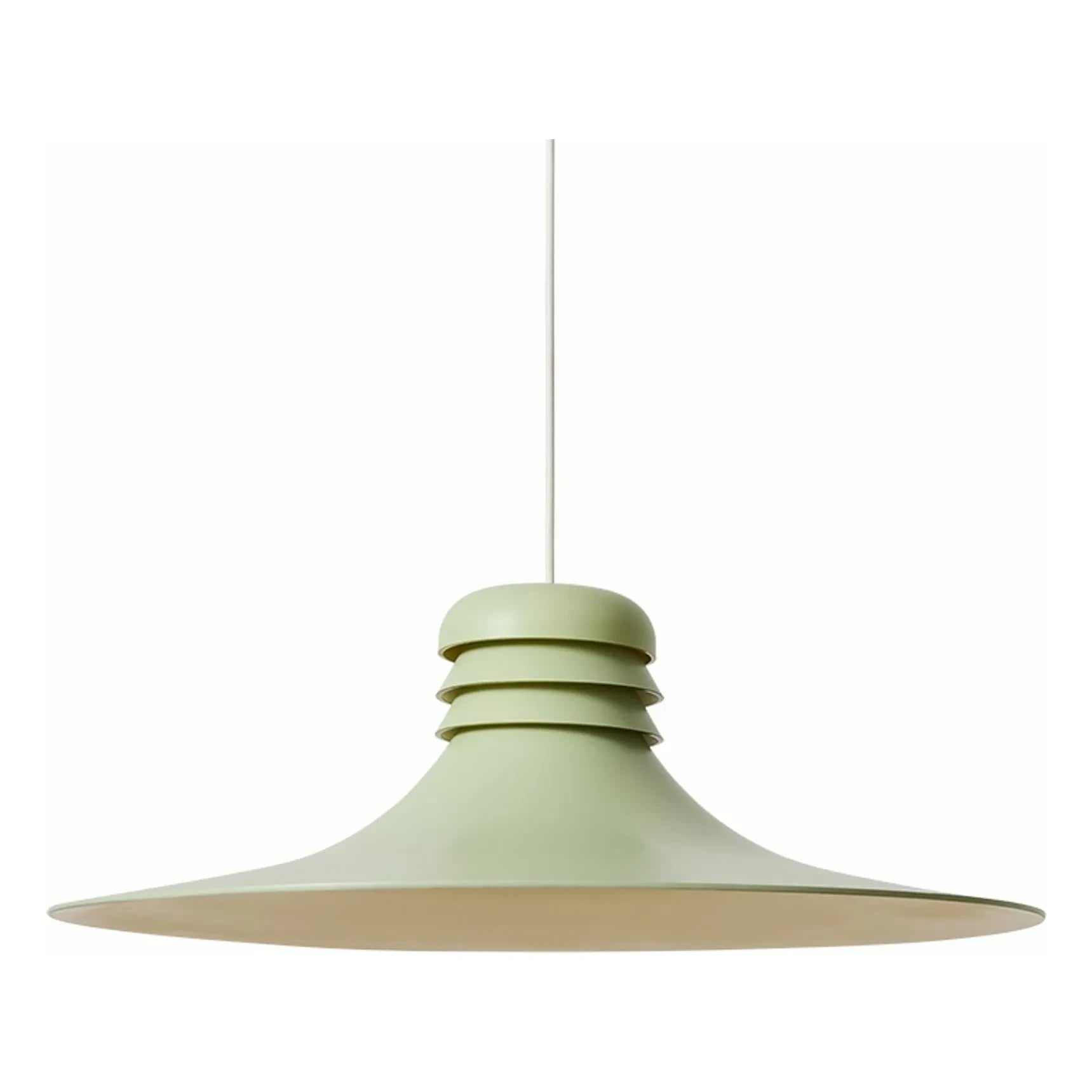 HKliving – Pendelleuchte „Flare“ | Mintgrün