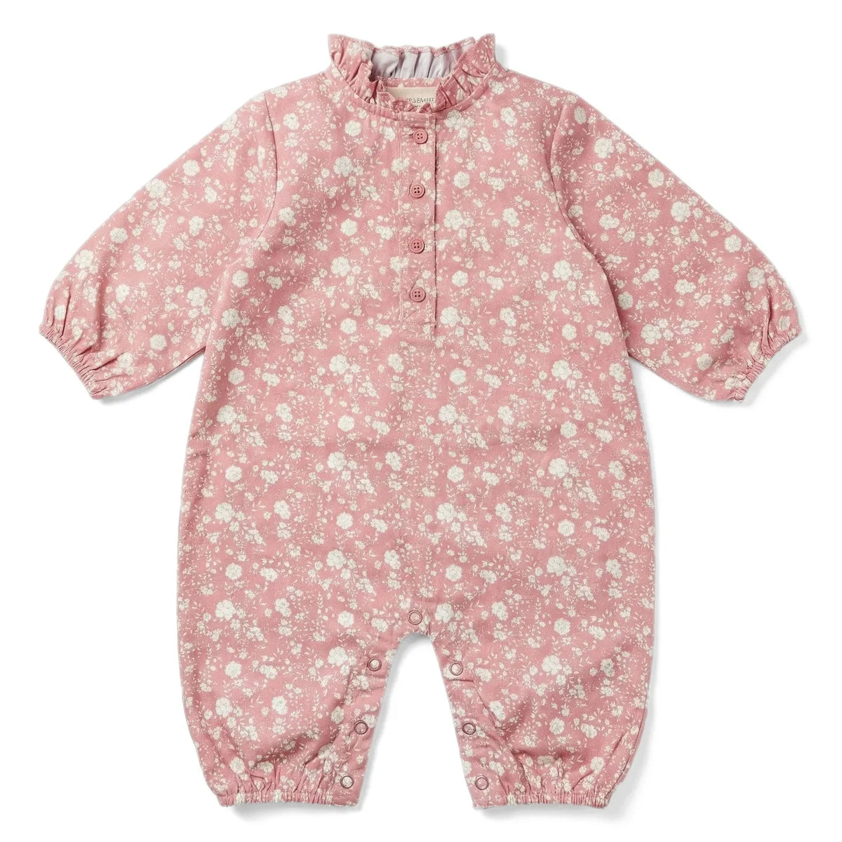 Louis Louise - Garlone mit Blumenmuster-Overall | Blassrosa