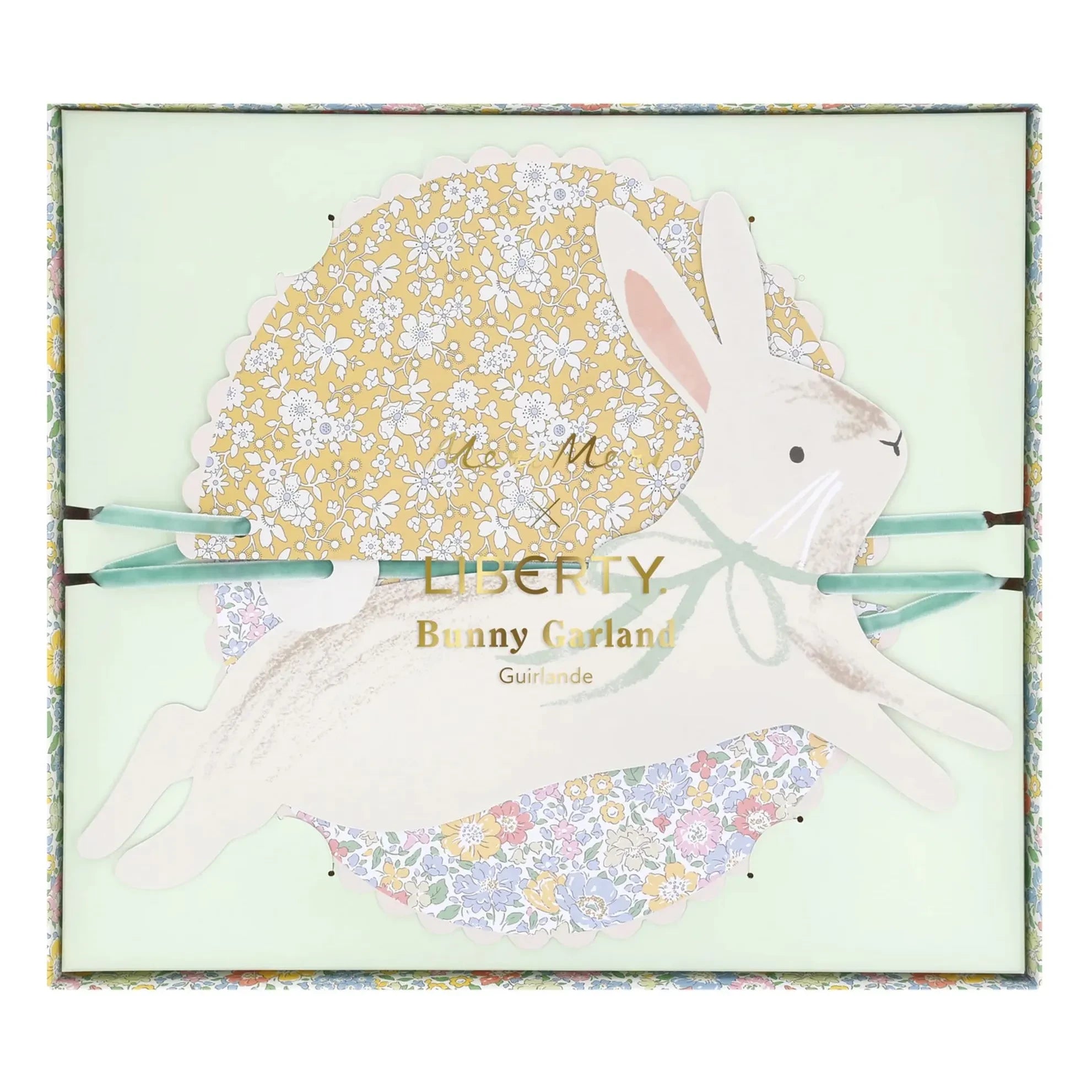 Meri Meri - Häschengirlanden - Meri Meri x Liberty - 2er Set