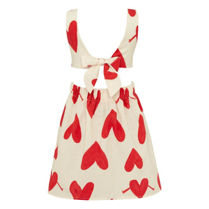 Pepita & Me - Krem Kalpli Elbise