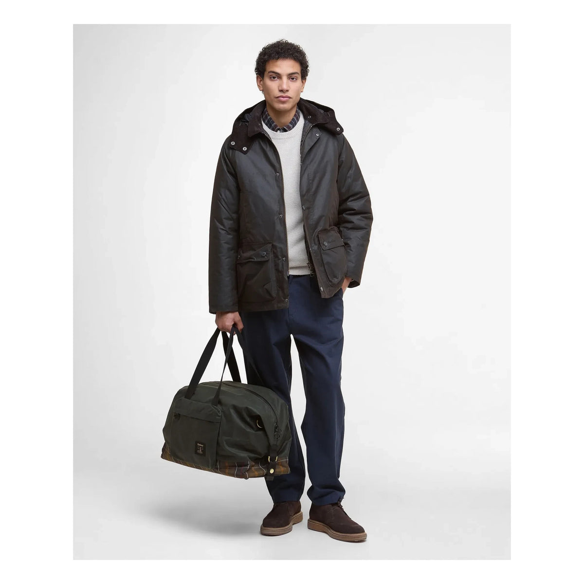 Barbour - Kordelzugtasche | Salbei