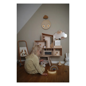 Mushie - Stapelbarer Regenbogen | Beige