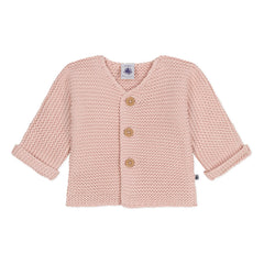 Petit Bateau - Mafa Point Mousse Hırka | Pudra pembe