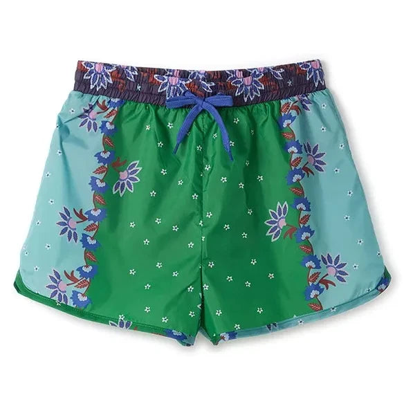 Fabula - Hera Flowers Shorts | Grün
