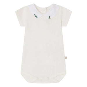 Bonpoint - Body Julliet aus Bio-Baumwolle | Creme