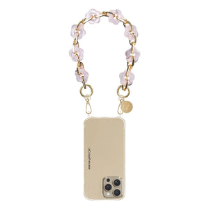 LaCoqueFrançaise - Cassy Fleurs Kurze Kette | Rosa