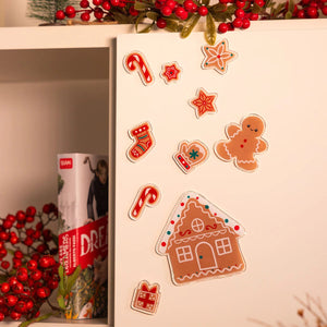 Legami - Set Gel Fensteraufkleber - Window-Glow - Klein - Santa Claus