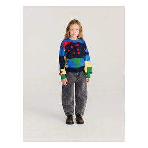 Bobo Choses - Gewaschene Jeans aus Bio-Baumwolle | Schwarz