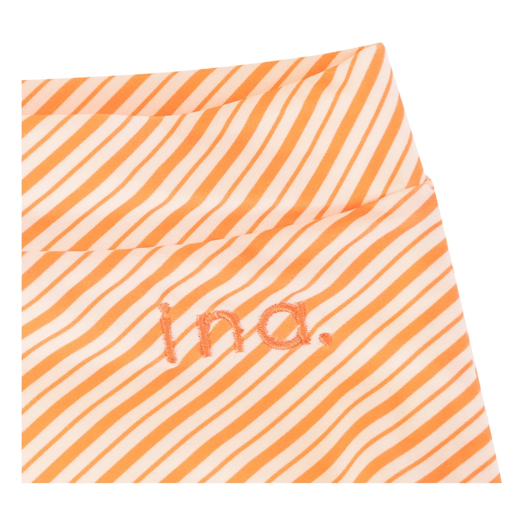 Ina Swim - Lumi Gestreifte Badeshorts | Koralle