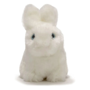 La Pelucherie - Plüschhase Léon 15 cm | Weiß
