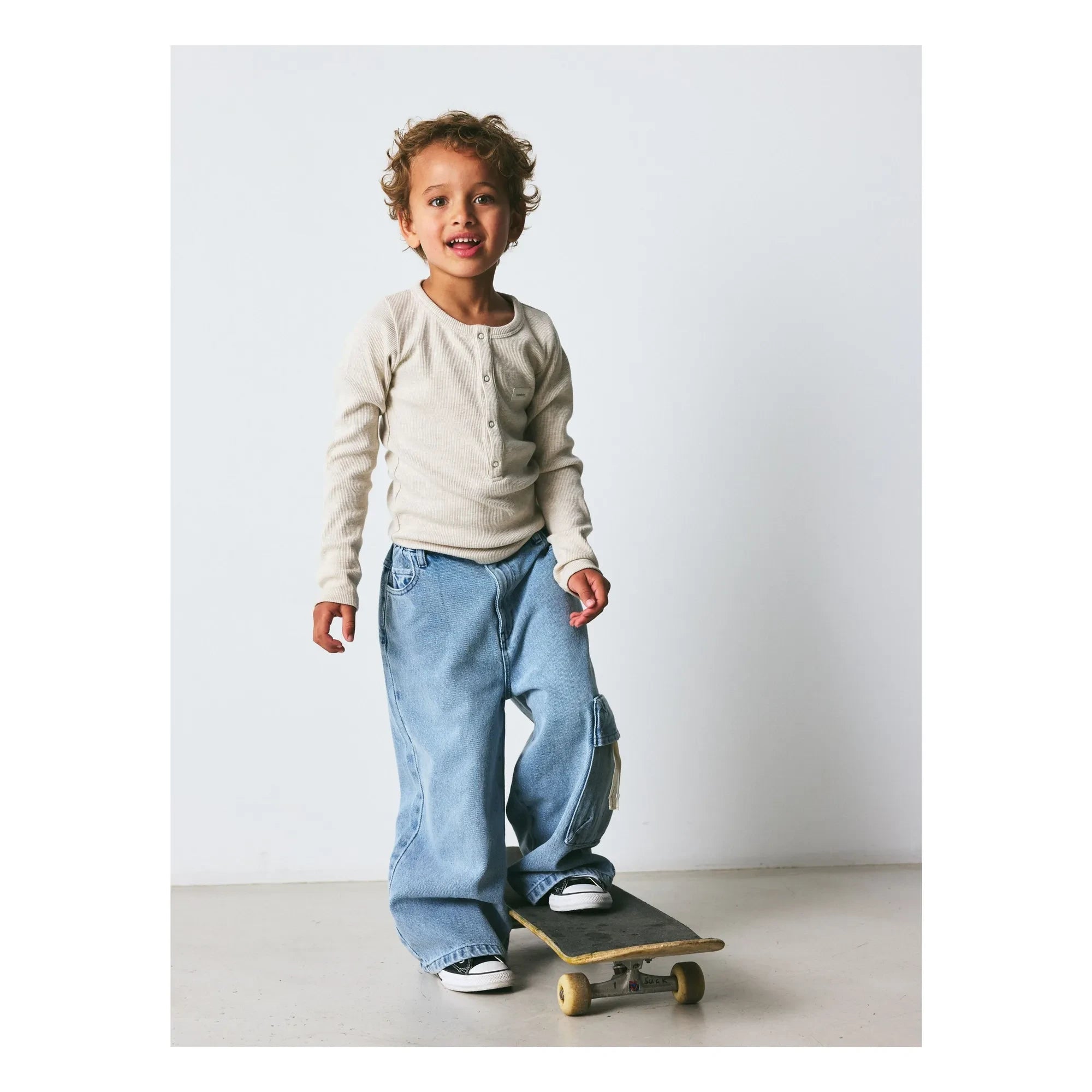 brunobruno nation - Flynn Bio-Jeans | Hellblau