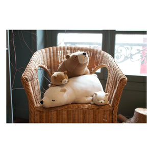 Nemu Nemu - Brown Bear Cookie anahtarlık