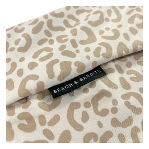 Beach & Bandits - Smiley UV-Schutz Badehose recycelte Fasern | Beige