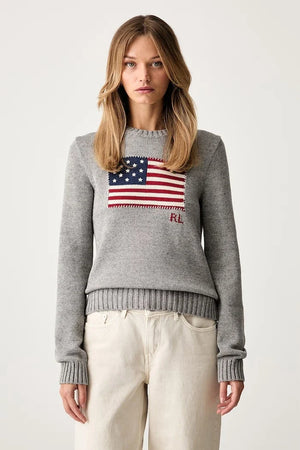 Polo Ralph Lauren Kadın Pamuk Kazak