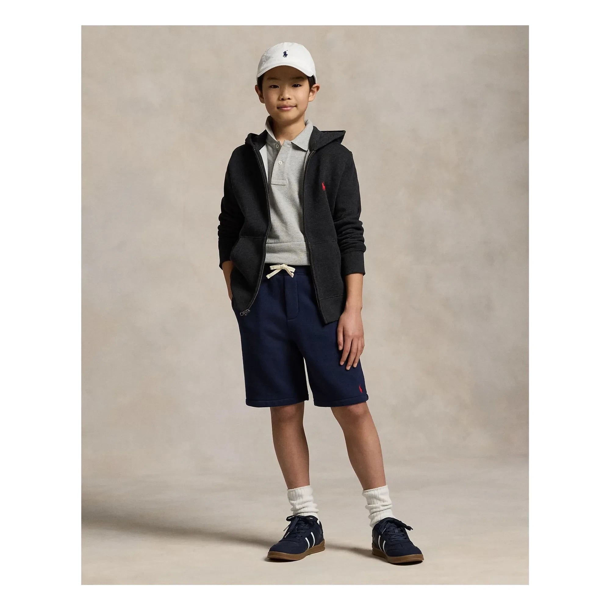 Ralph Lauren – Kordelzug-Shorts mit Logo | Marineblau