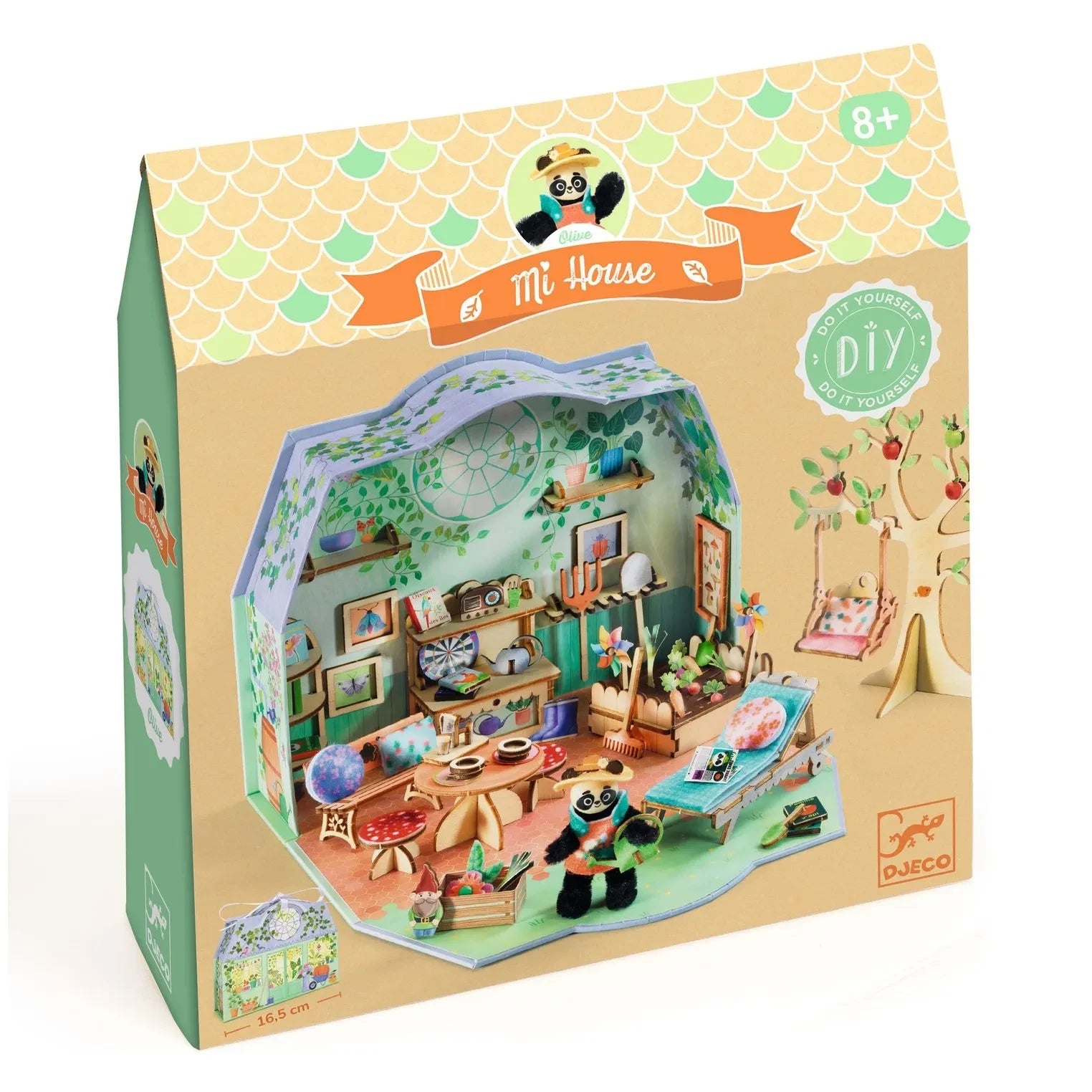 Djeco - DIY-Set - Mi House Olive