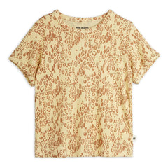Mini Rodini – Leoparden-T-Shirt | Beige