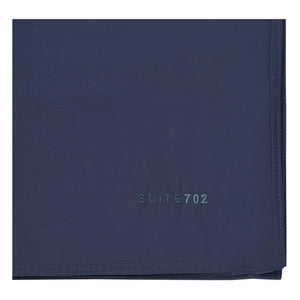 Suite 702 - Bio-Percale-Bettbezug | Marineblau