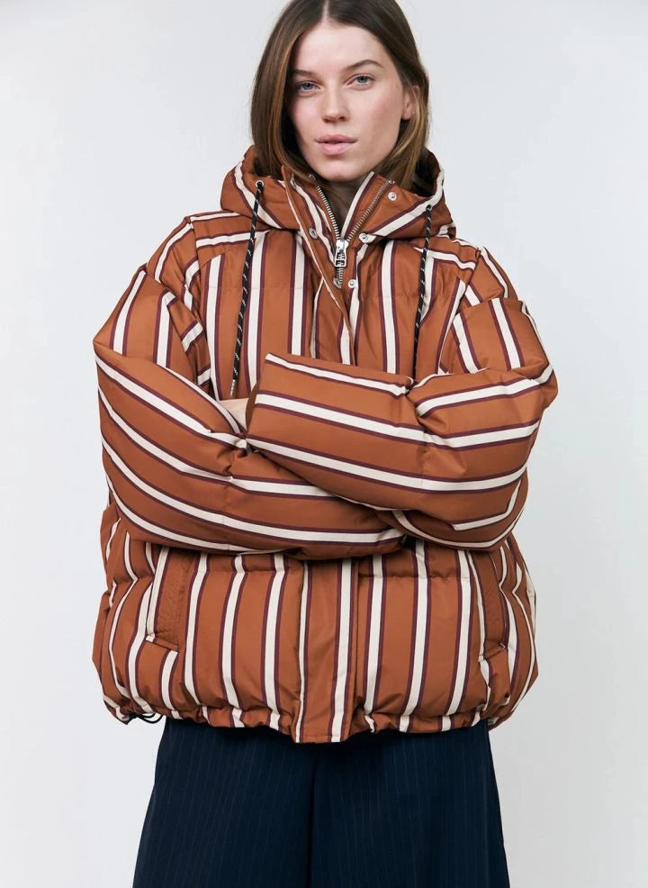 Lollys Laundry - Shleby LS Daunenjacke | Rostfarben