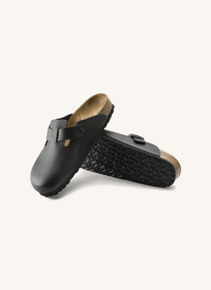 BIRKENSTOCK - Boston Leder Clogs