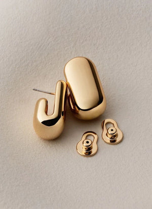 Jenny Bird - Leon Ohrringe | Gold