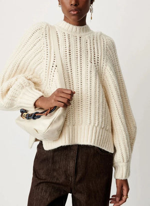 Sessùn - Bobardi Wollpullover | Ecru