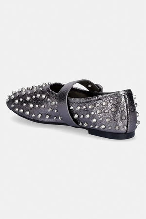 AllSaints Sabine Stud Shoe Leder Ballerina
