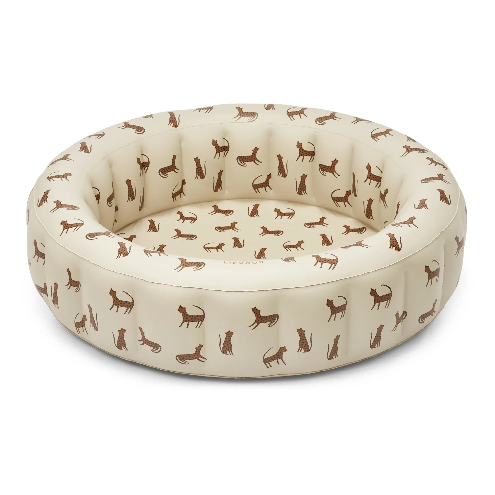 Liewood - Jeannette aufblasbarer Pool | Leopard/Sandfarben