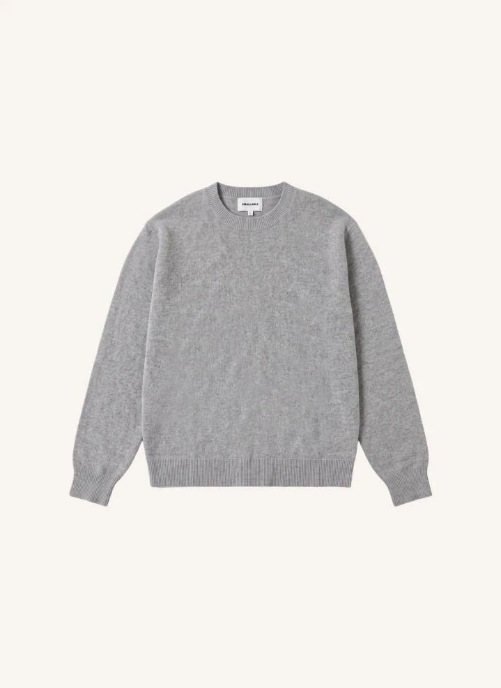Smallable Man - Mozart Merino Wolle Pullover | Meliert Grau