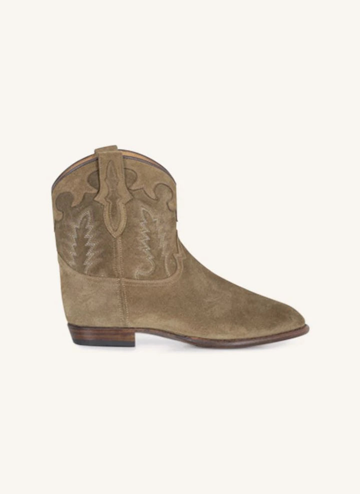 Shiloh Heritage - Frühe Nacht Wildlederstiefel | Hazel