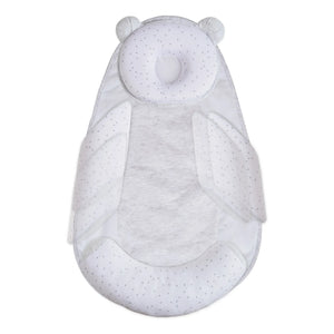 Candide - Panda Pad Premium Baby-Keilkissen | Weiß