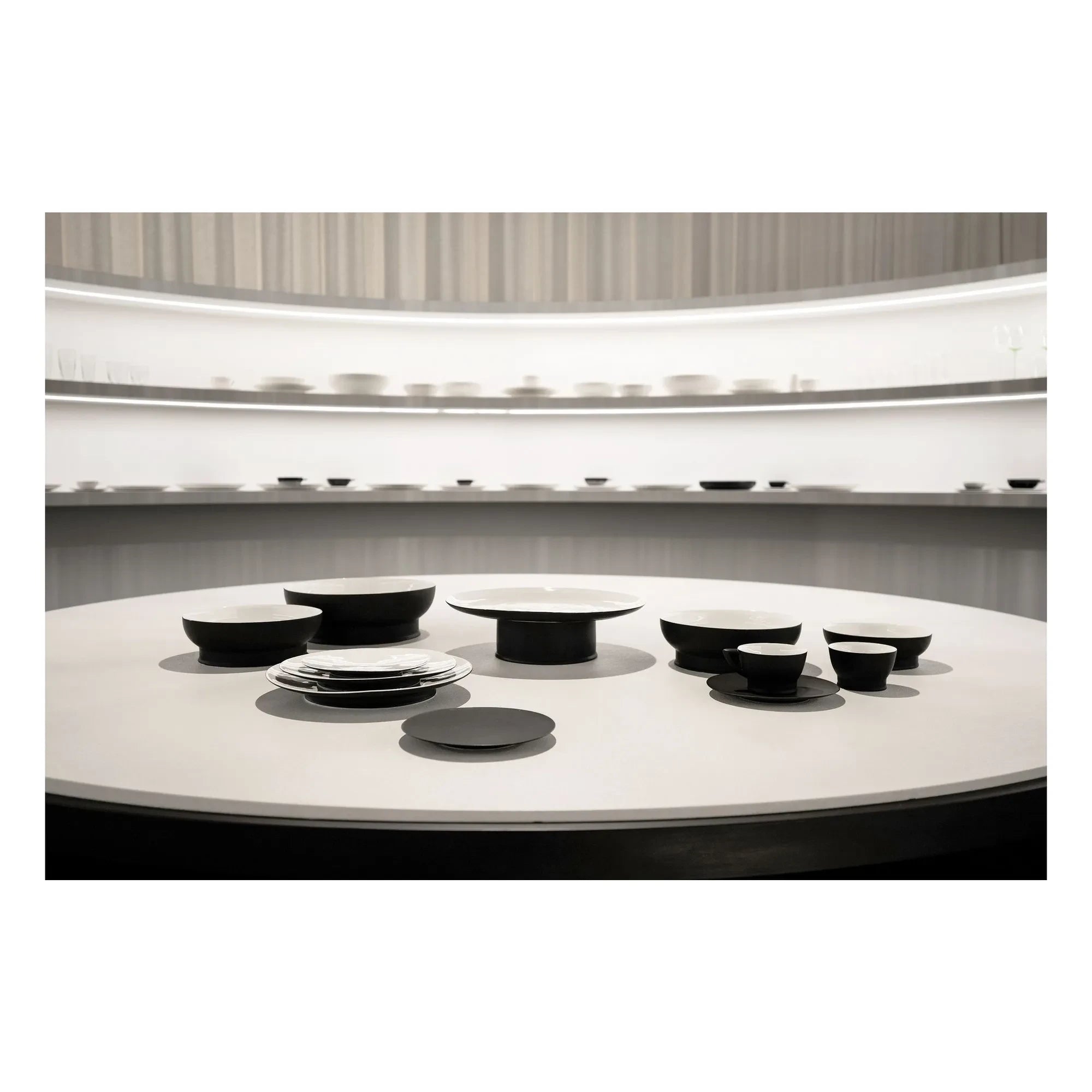 Serax - Keramikschalen, Ann Demeulemeester - 2er-Set | Schwarz
