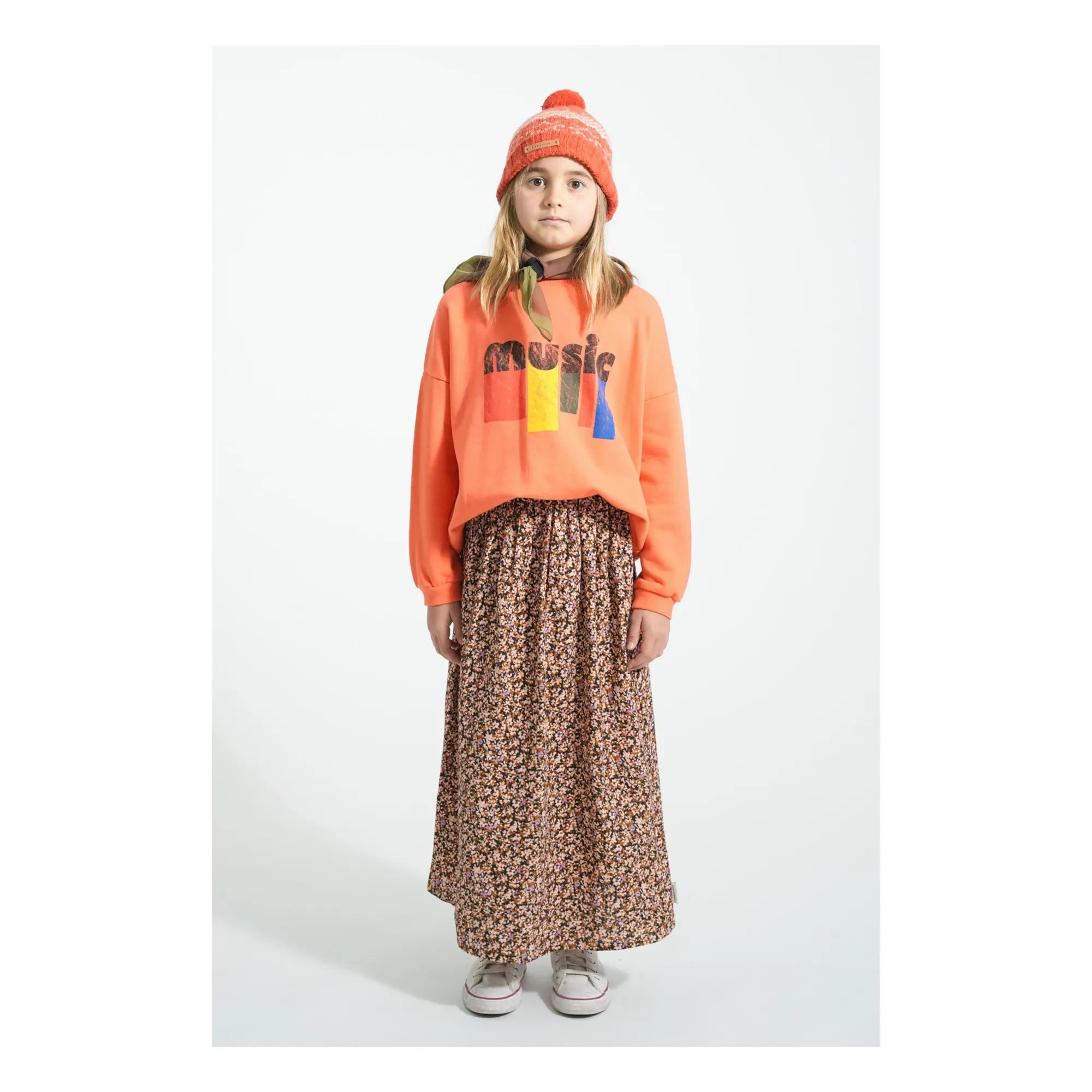 Piupiuchick - Music Sweat Bio-Baumwolle | Neon Orange