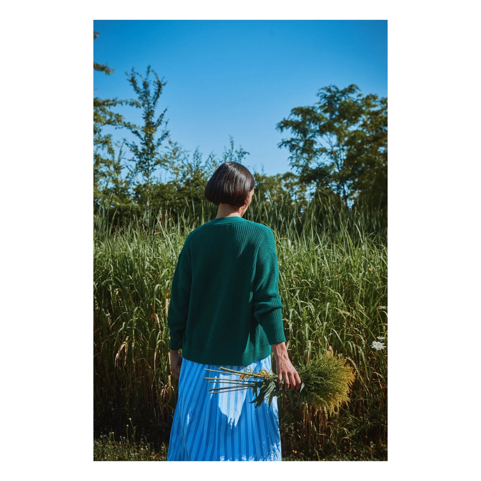 Poudre Organic - Cardigan Mate | Grün