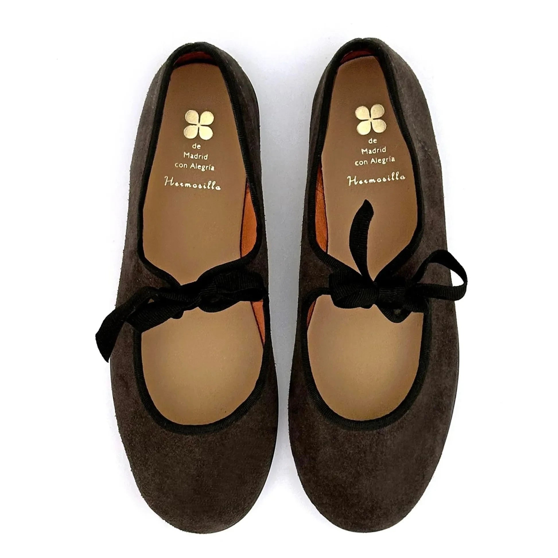 Hermosilla - Ballettschuhe Bilbao Daim - Damenkollektion | Grau
