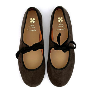 Hermosilla - Ballettschuhe Bilbao Daim - Damenkollektion | Grau