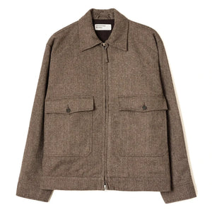 Universal Works - S130 Yün Ceket | Taupe kahverengi