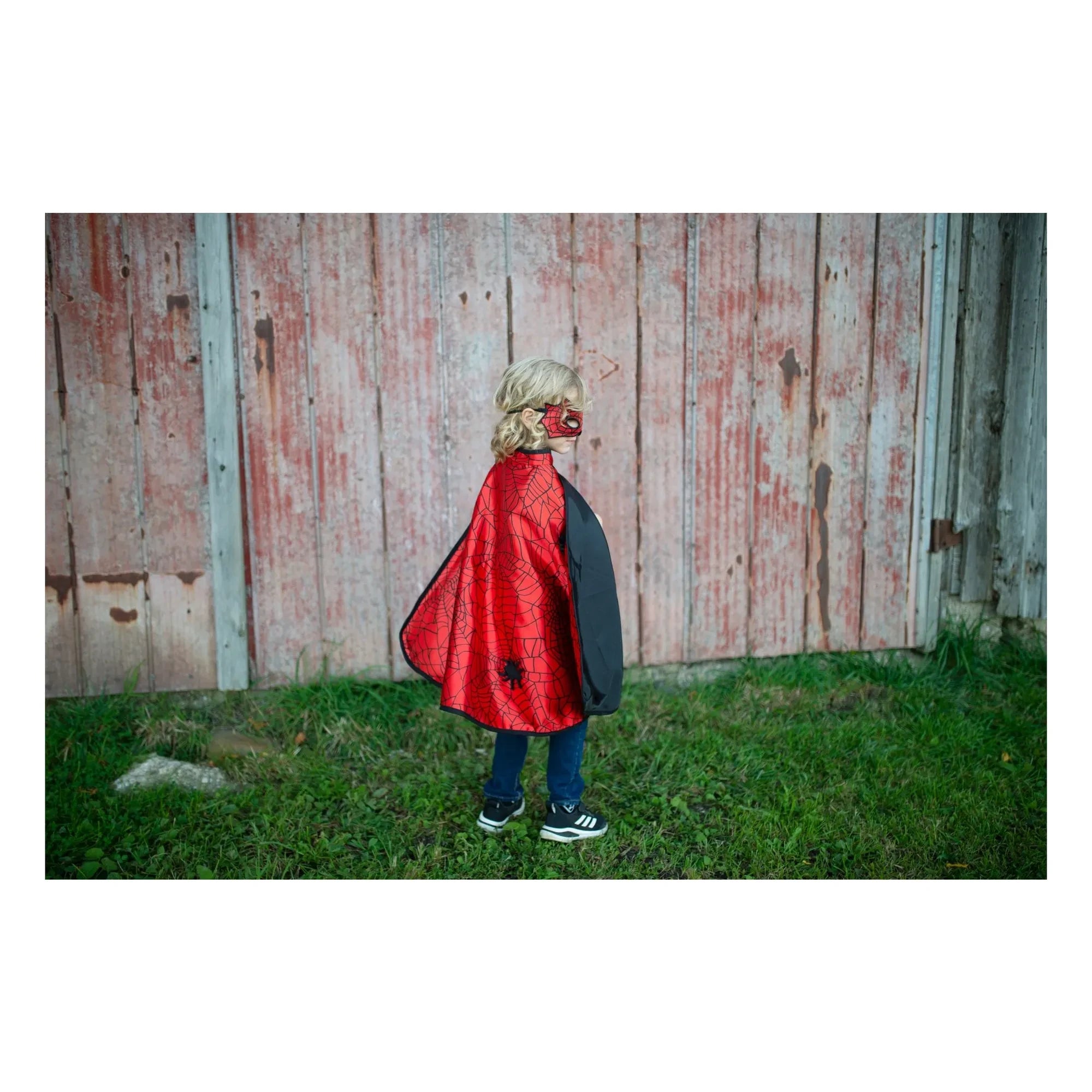 Great Pretenders - Spider-Man Doppelseitiger Umhang und Maske