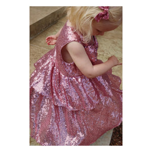 Konges Sløjd - Paillettenkleid Rosie | Rosa