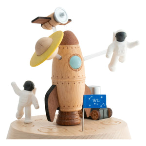 Wooderful life - Space Explorer Holz-Spieluhr