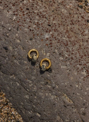 Anni Lu - Glasiertes Donut Ohrringe | Gold
