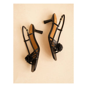 Bobbies - Luzia Deri Sandalen | Schwarz